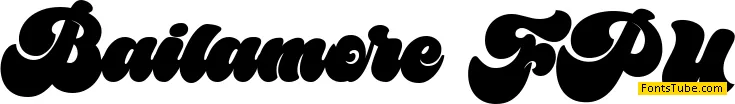 Bailamore FPU Font