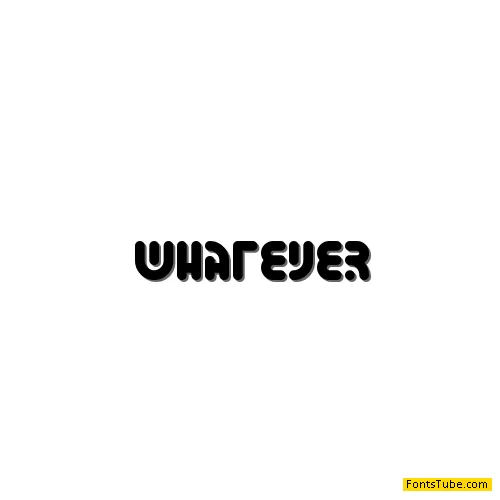 Whatever BRK Font