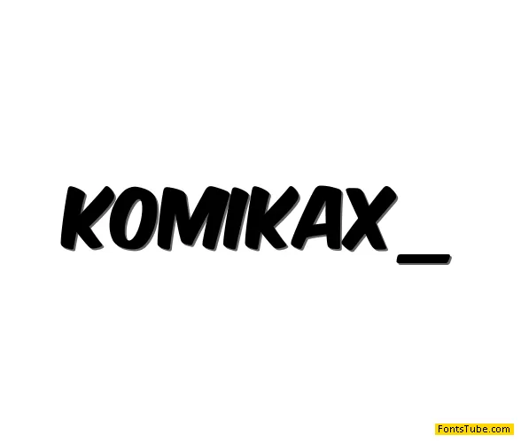 Komika Axis Font