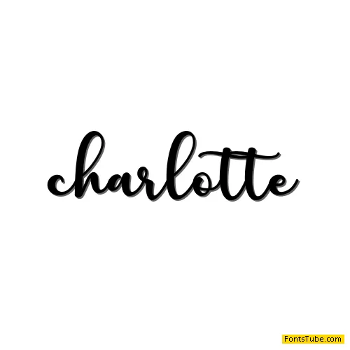 charlotte Font