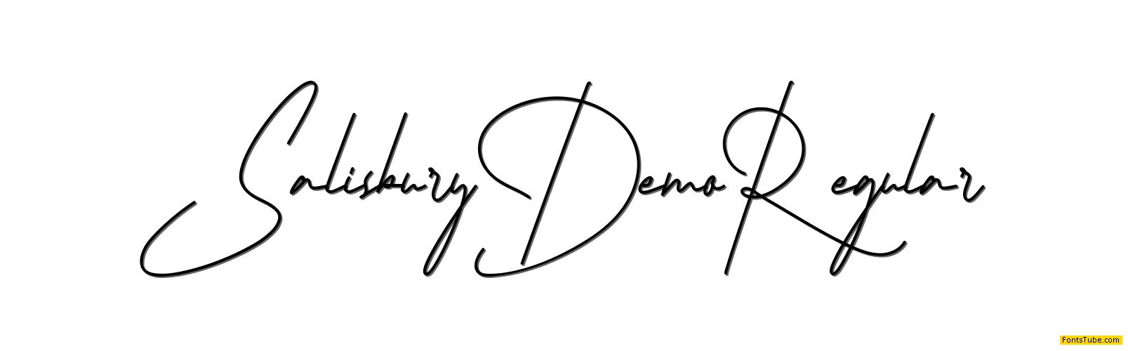 Salisbury Demo Font