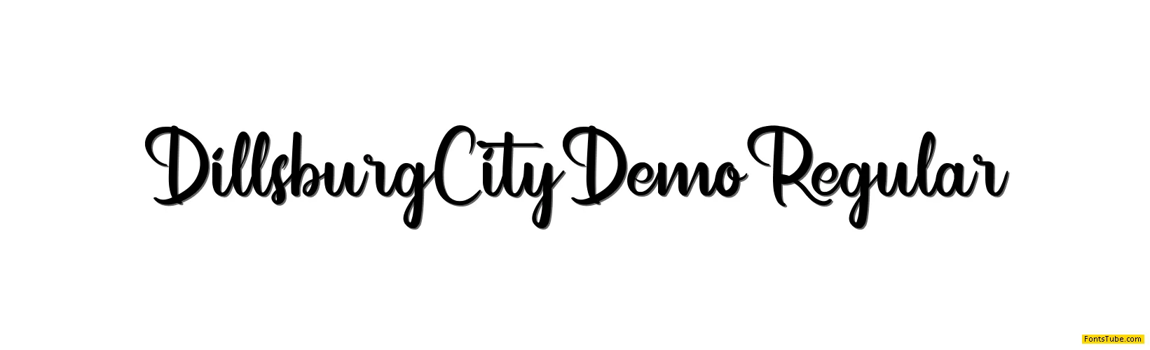 Dillsburg City Demo Font