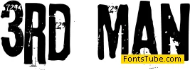 3rd Man Font