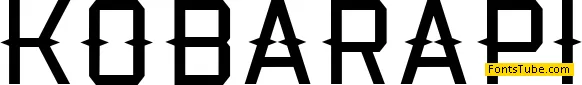 Kobarapi Font