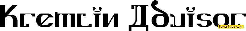 KREMLIN ADVISOR Font