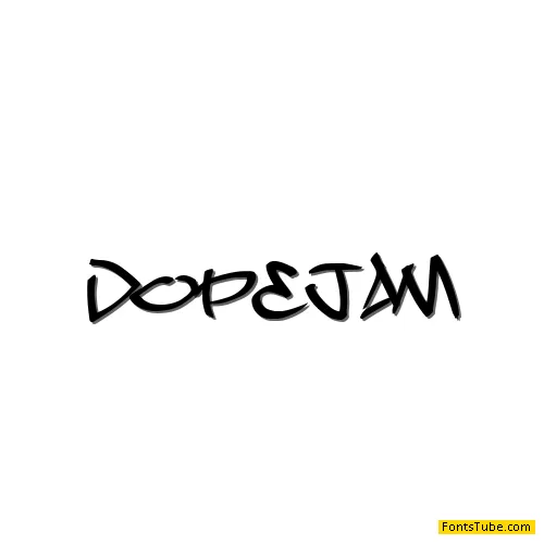 Dope Jam Font