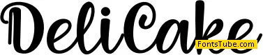 Deli Cake Font