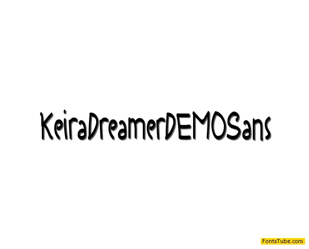 Keira Dreamer DEMO Font Family