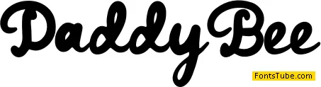DaddyBee Font