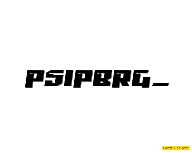 Psiphoon BB Font