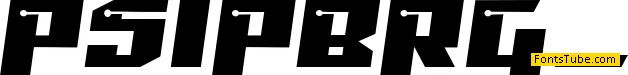 Psiphoon BB Font