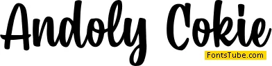 Andoly Cokie Font