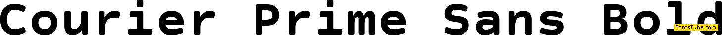 Courier Prime Sans Font Family