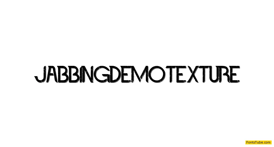 Jabbing Demo Font Family