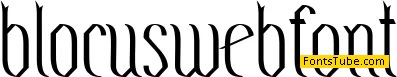 Blocus Font