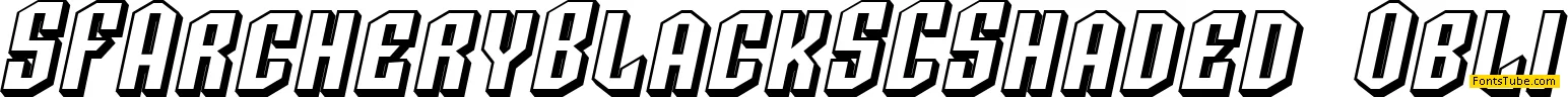 SF Archery Black Font Family