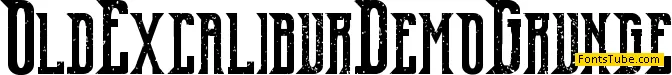 Old Excalibur Demo Font Family