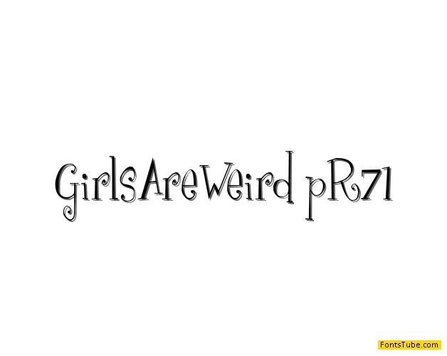 Girls are Weird