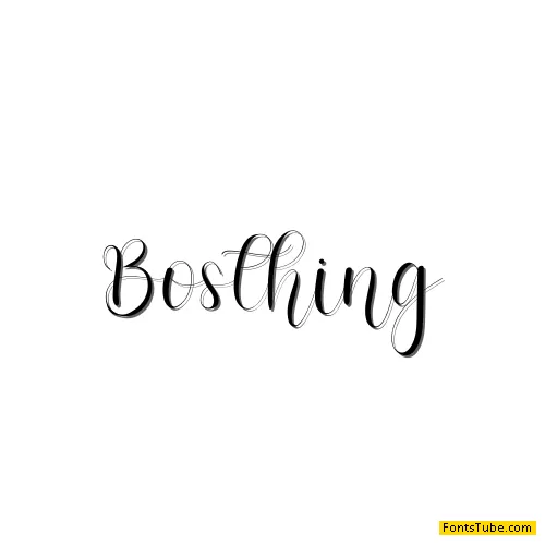 Bosthing