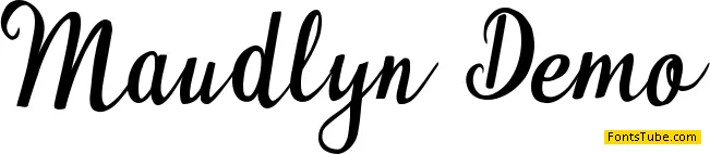Maudlyn Font