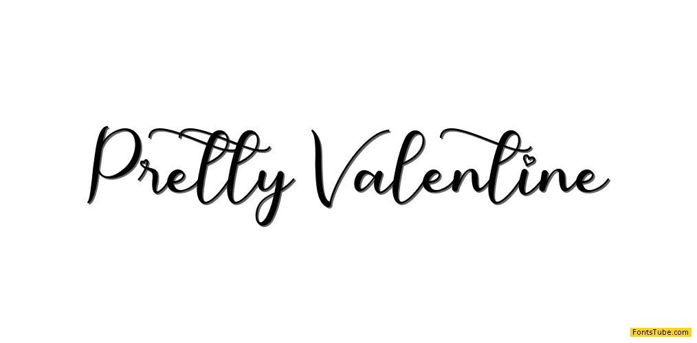 Pretty Valentine Font