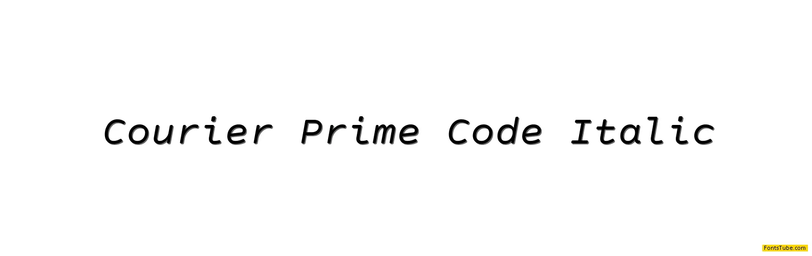 Courier Prime Code Font Family