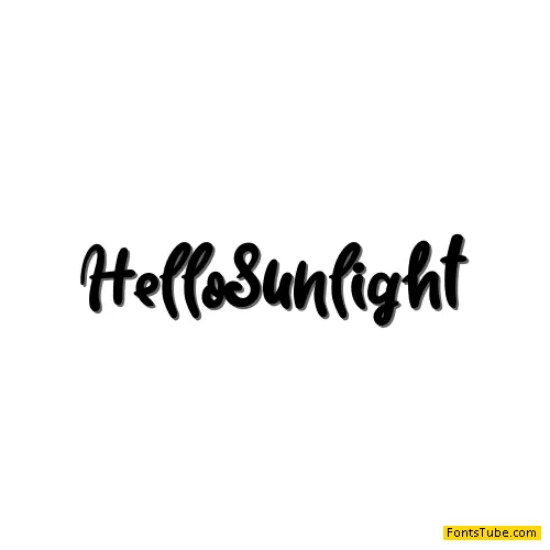 Hello Sunlight