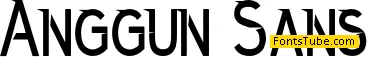 Anggun Sans Font