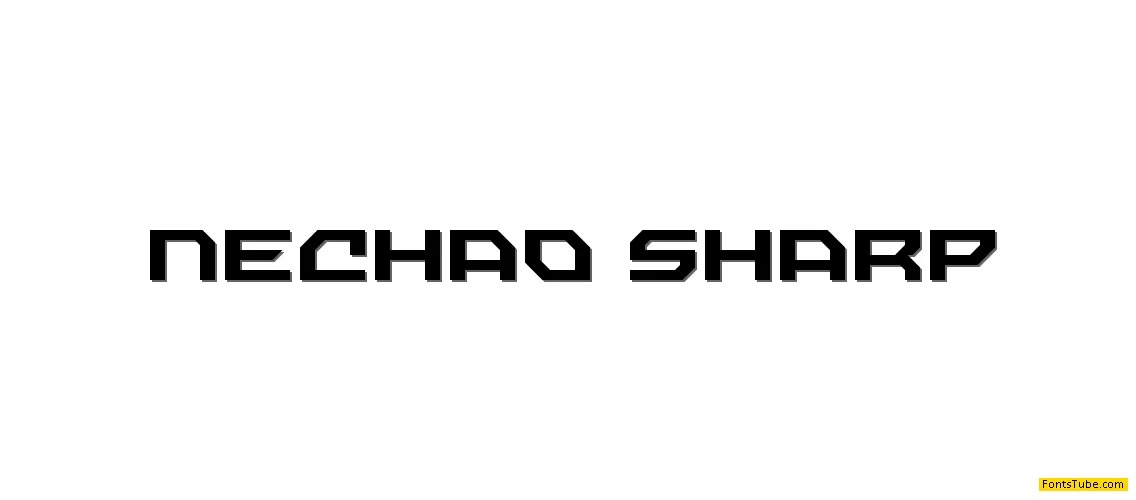 Nechao Sharp Font