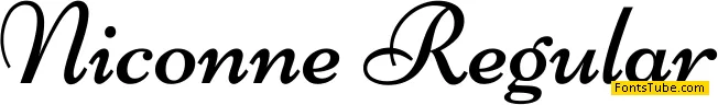 Niconne Font