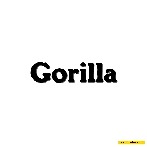Gorilla Font
