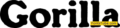 Gorilla Font
