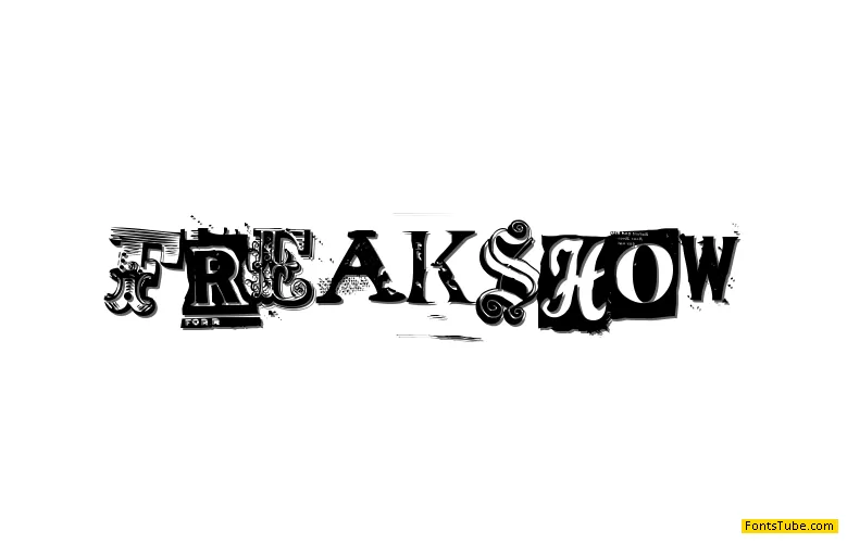Freakshow Font