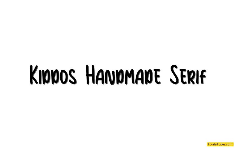 Kiddos Handmade Serif