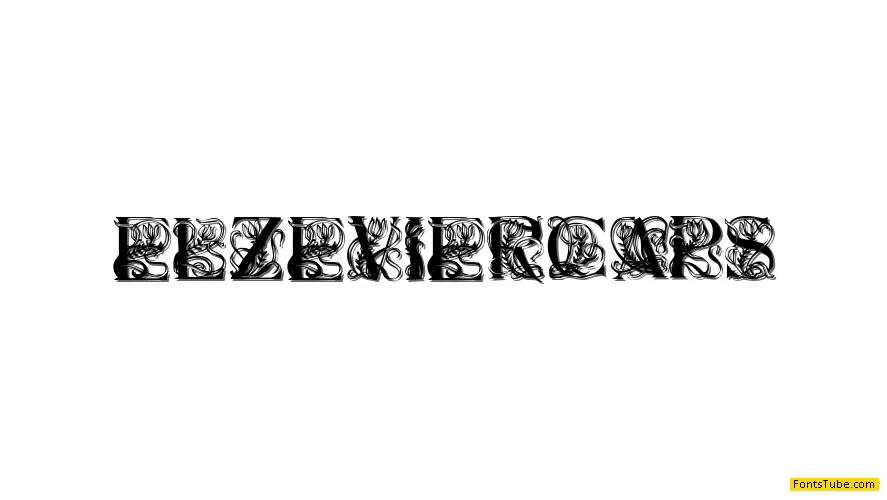 Elzevier Caps Font