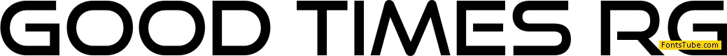 Good Times Font