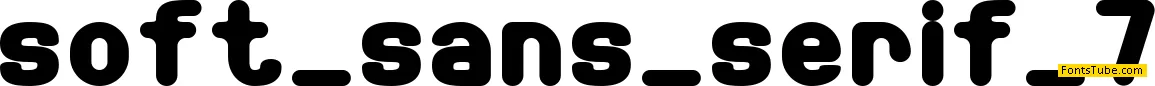 Soft Sans Serif 7 Font