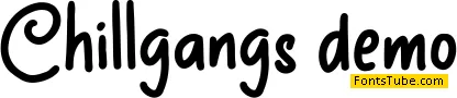 Chillgangs Font