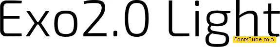 Exo 2.0 Font Family