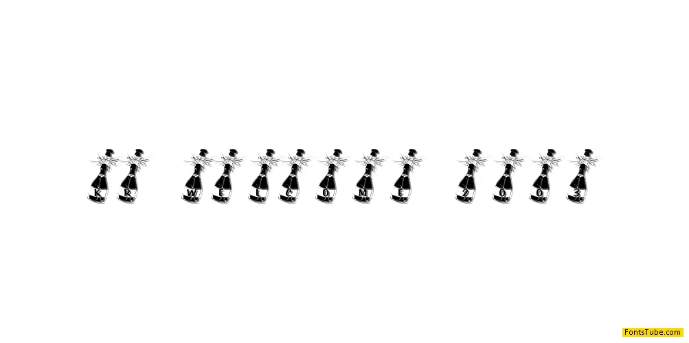 KR Welcome 2003 Font
