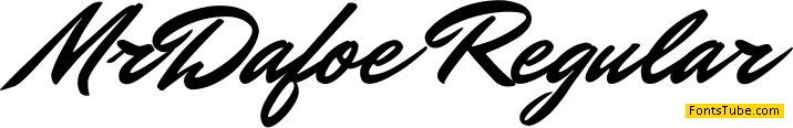 Mr Dafoe Font