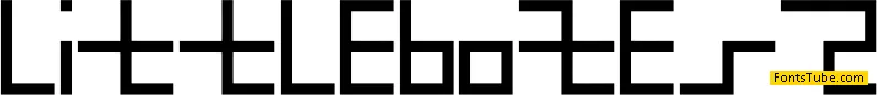 little boxes Font