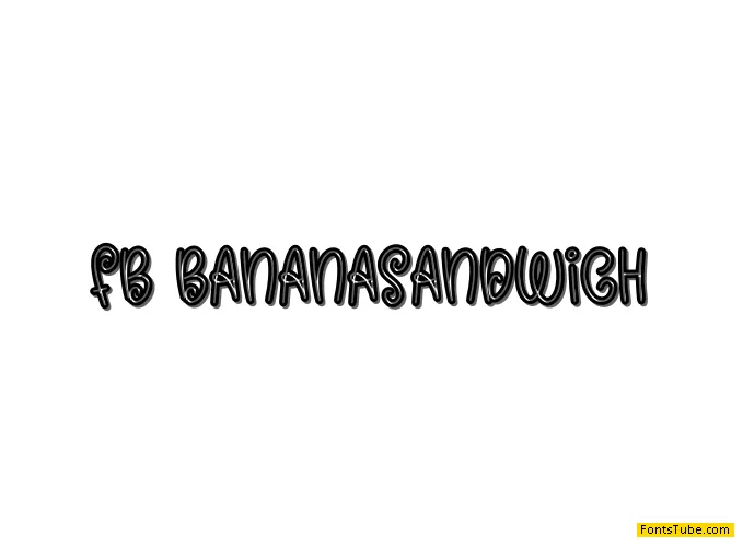 FB-BananaSandwich Font