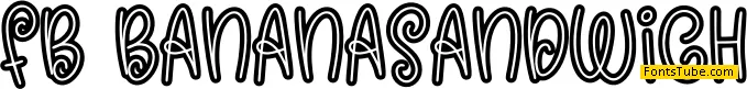 FB-BananaSandwich Font