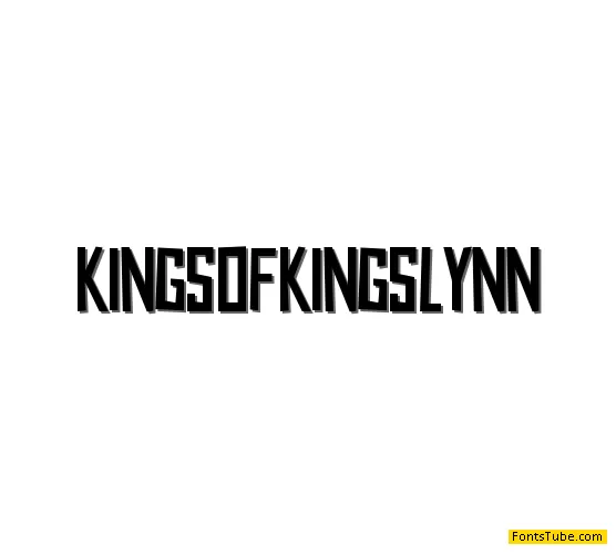 Kings of Kings Lynn Font