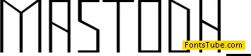 Mastodon Hairline Font