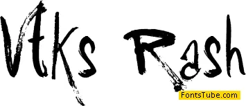 Vtks Rash Font