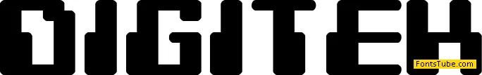 Digitek Font