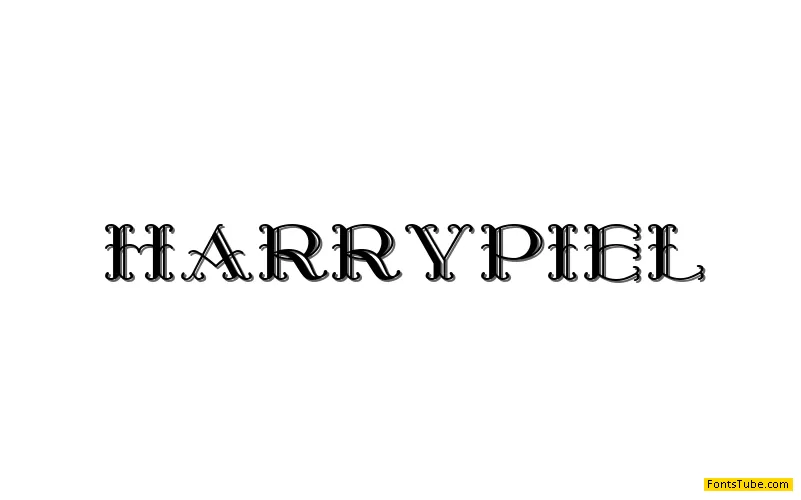 Harry Piel Font