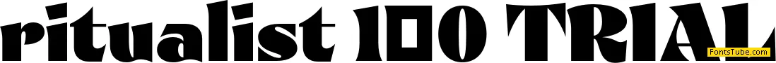 Ritualist 1.0 TRIAL Font